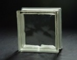 Cloudy Pattern Glass Brick