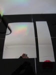 Clear sheet glass convex mirror